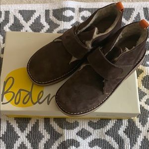 Boden Boys Desert Brown Suede Boot